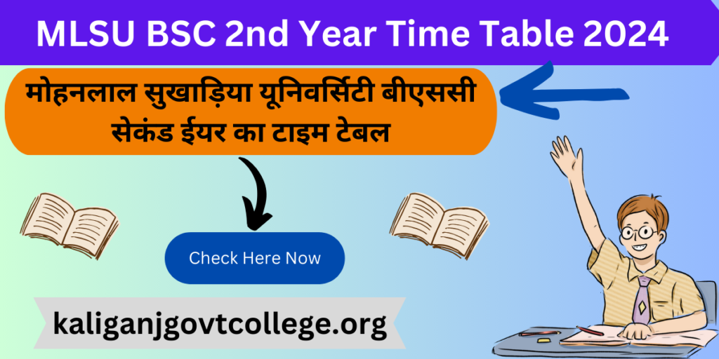 Rajasthan University MSC Final Year Result 2024
